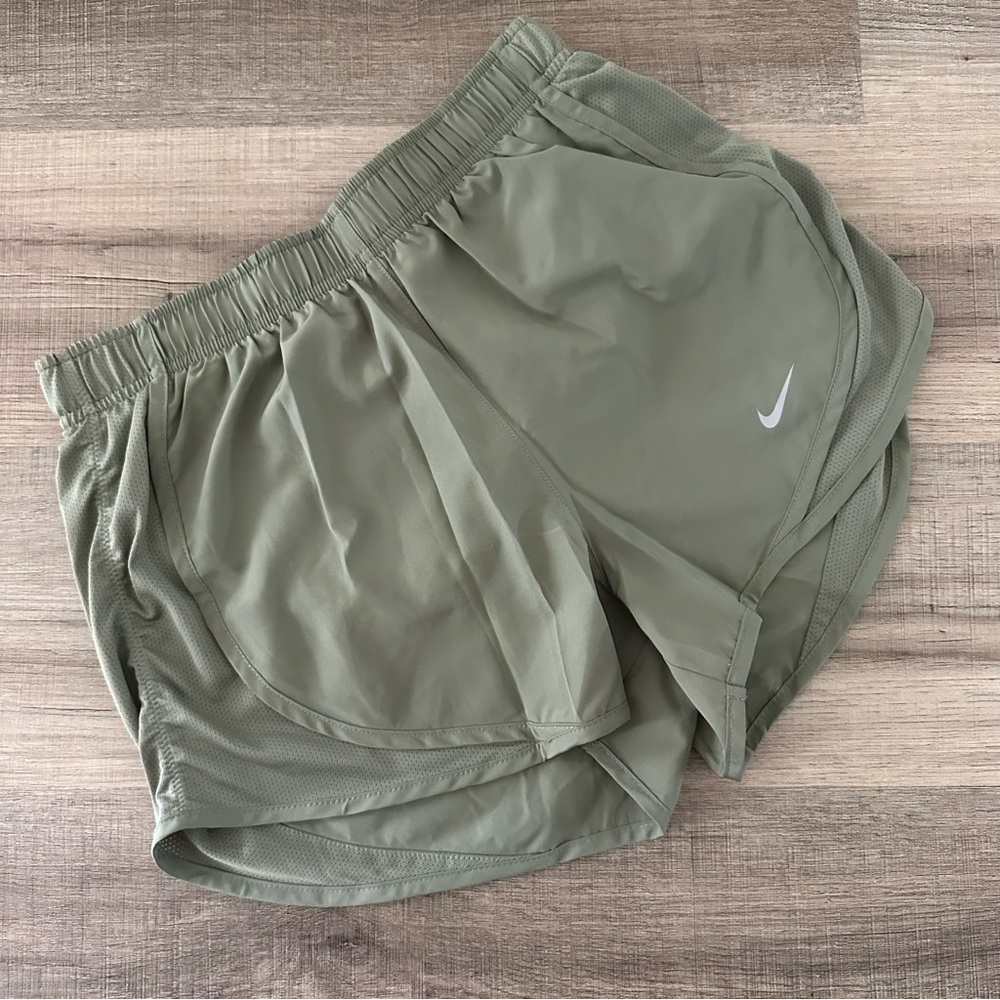 Nike Women’s Olive Athletic Running Shorts